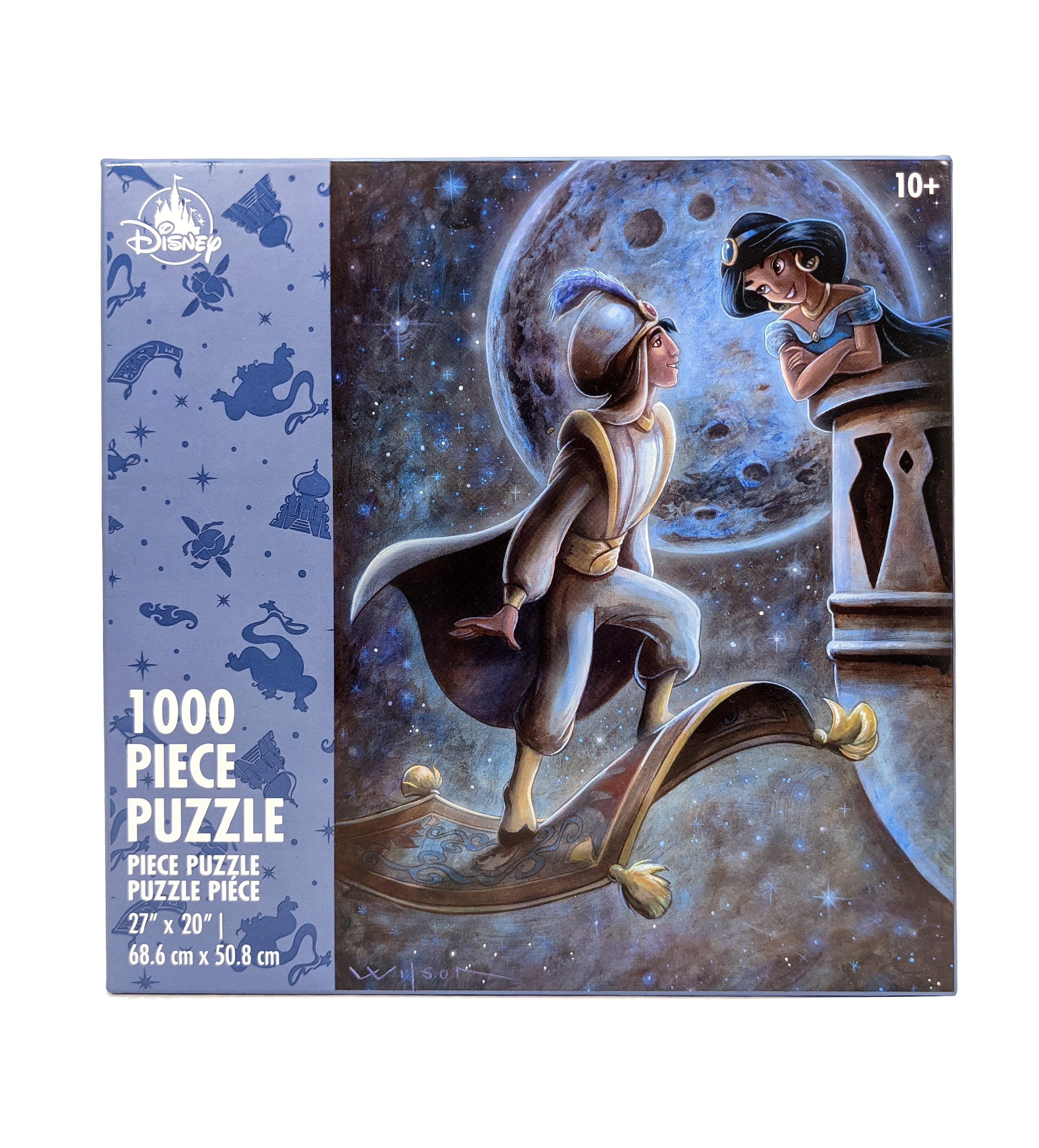 Disney Parks Signature Aladdin 1000 Piece Jigsaw Puzzle