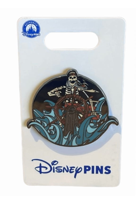 Parks Skeleton the Pirates of the Caribbean Pin New With Card