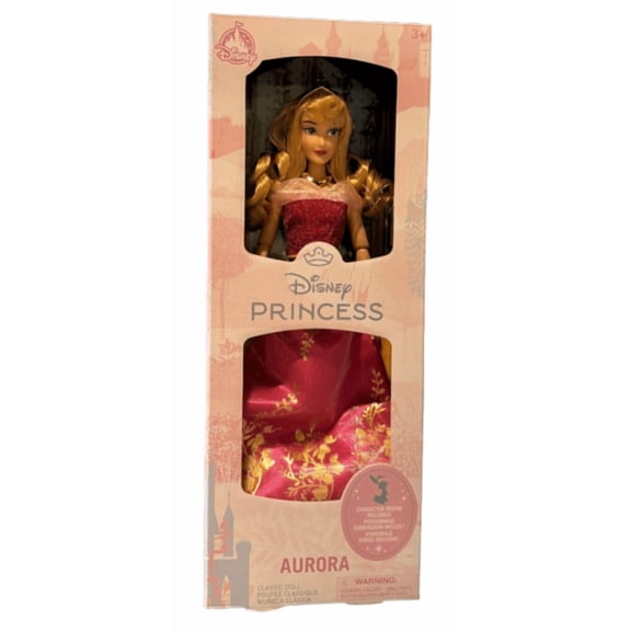Disney Parks Sleeping Beauty Aurora Princess Classic Doll Toy New With Box