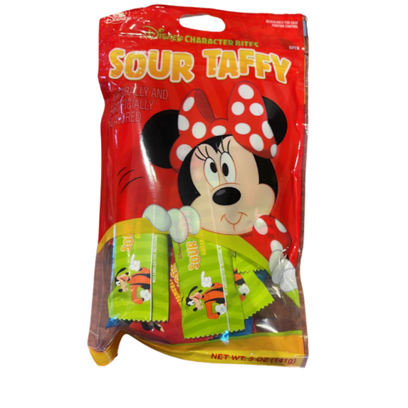 Disney Parks Sour Taffy Disney Characters Fun to Share 5 OZ New Sealed
