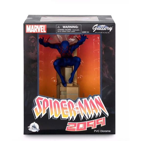 Disney Parks Spider-Man 2099 Gallery Diorama by Diamond Select Toys Action Figures