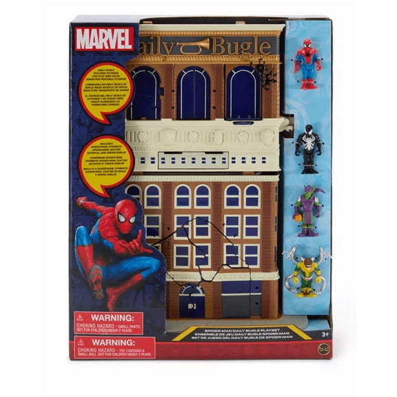 Disney Parks Spider-Man Daily Bugle Play Set New With Box
