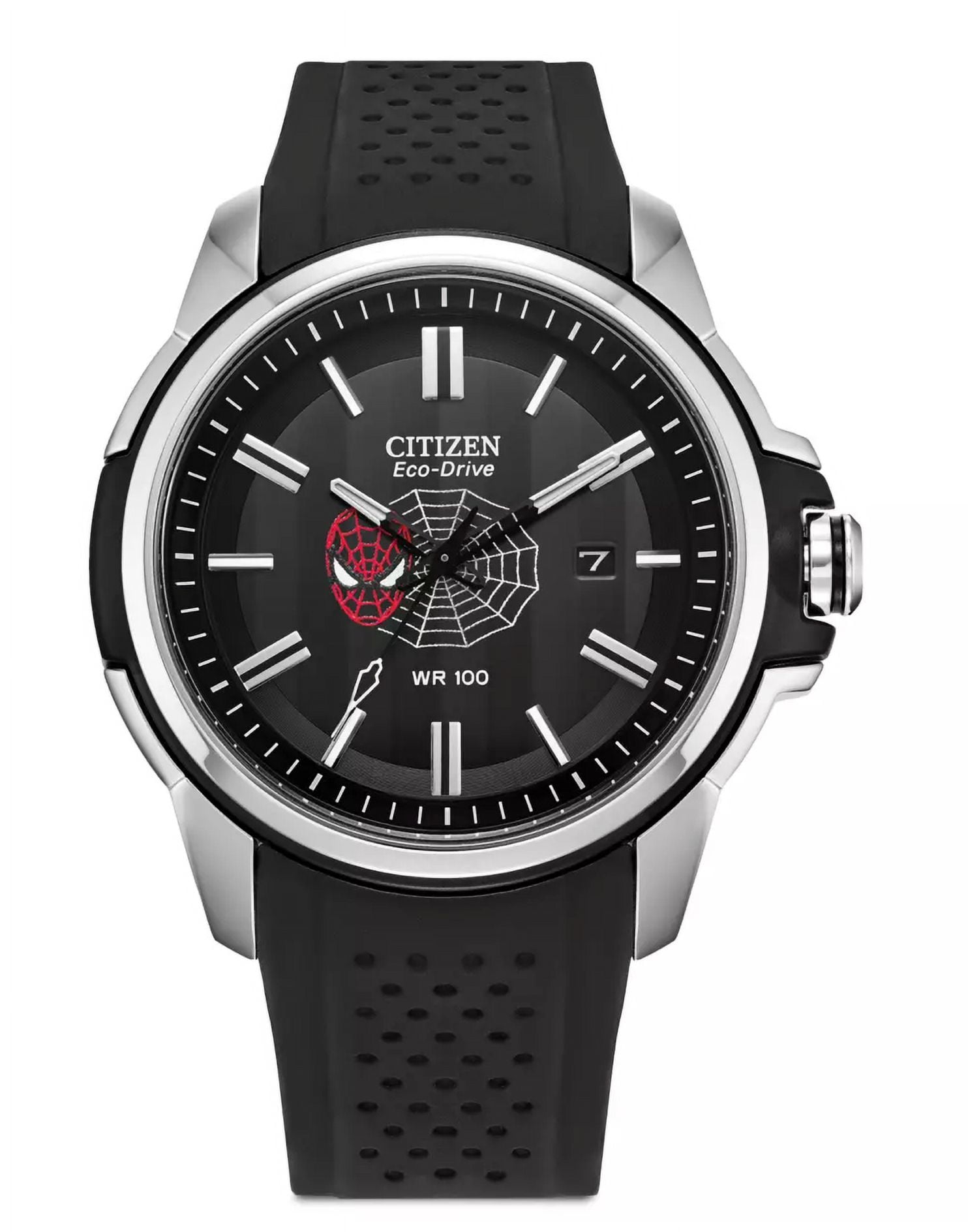 Disney Parks Spider Man Eco Drive Watch for Adults by Citizen Black New with Box Walmart