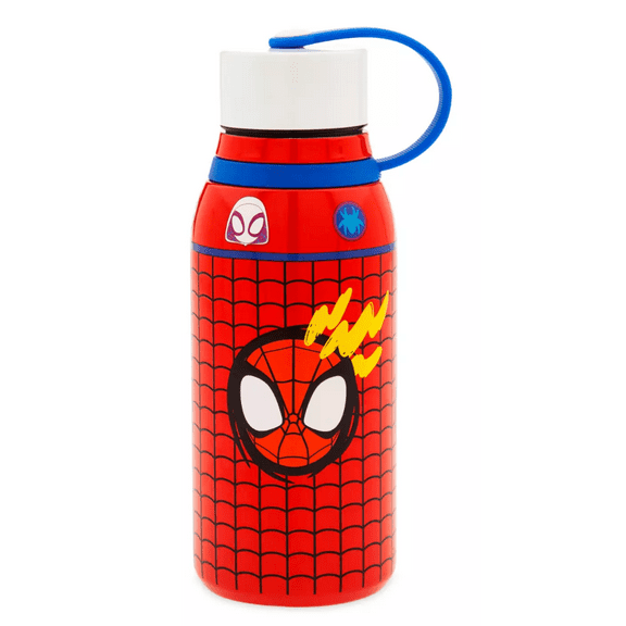 Disney Parks Spider-Man Stainless Steel Water Bottle New With Tag