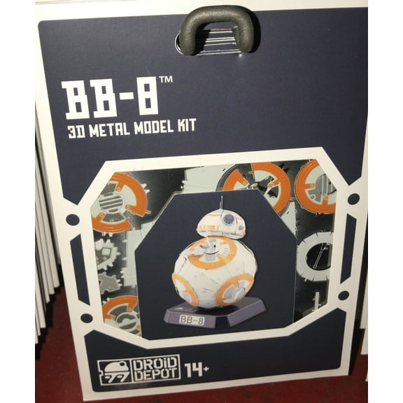 Disney Parks Star Wars BB-8 Droid Factory Metal Model Kit 3D Galaxy Edge New