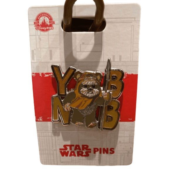 Disney Parks Star Wars Chewbacca Pin New With Card