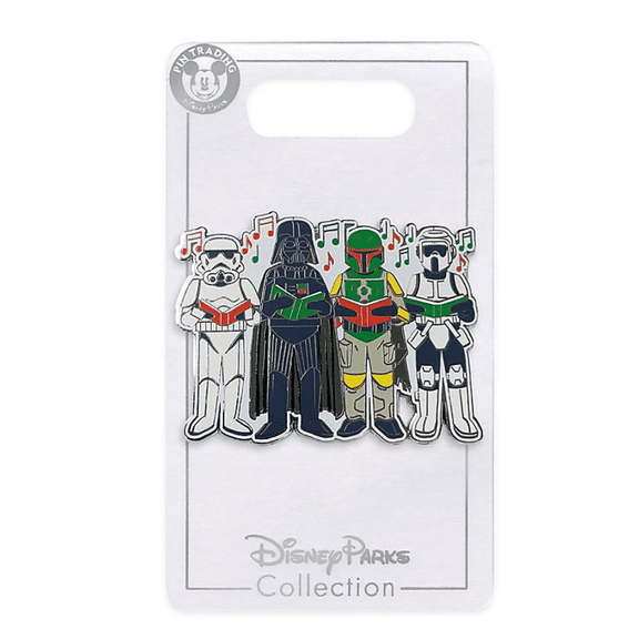 Disney Parks Star Wars Choir Christmas Holiday Pin New with Card