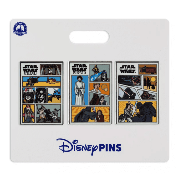 Disney Parks Star Wars Comics Pin Set New With Tag - Walmart.com
