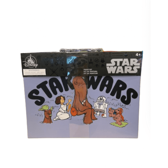 Disney Parks Star Wars Cuties Paint Kit Case Watercolor Paints Pastels New w Tag