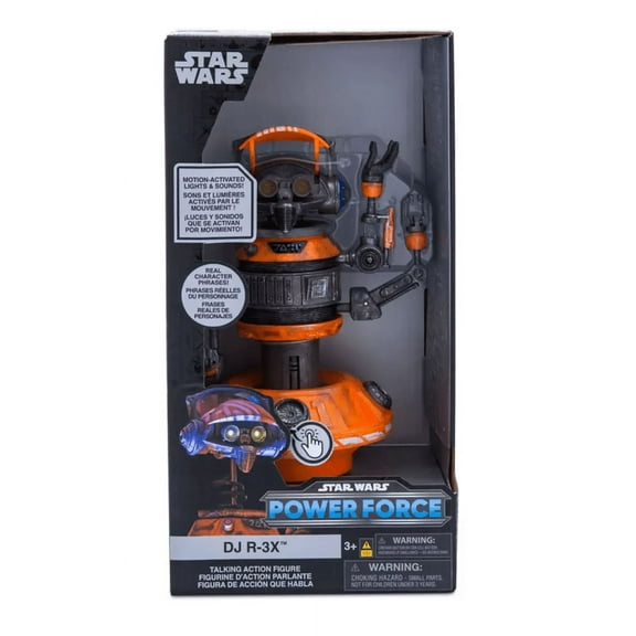 Disney Parks Star Wars DJ R-3X Talking Action Figure New With Box