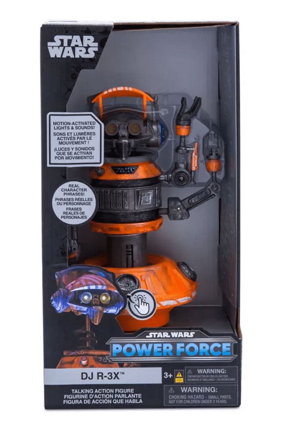 Star Wars DJ R-3X Droid Talking Action Figure Power Force Disney Parks