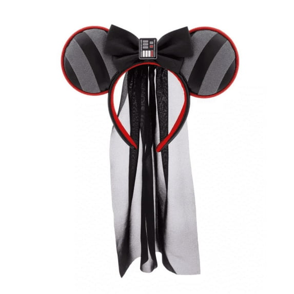 Disney Star Wars Darth Vader Minnie Ear Headband with Veil