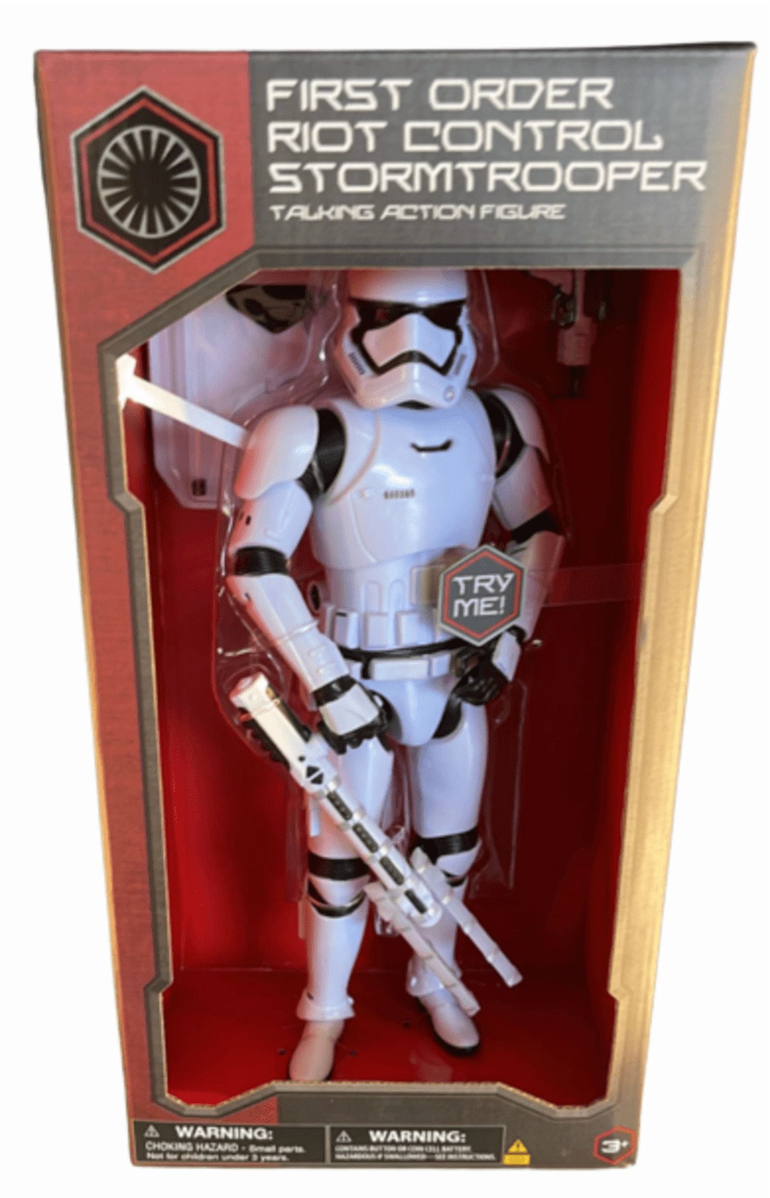 Disney Parks Star Wars First Order Riot control Stormtropper Figure New With Box