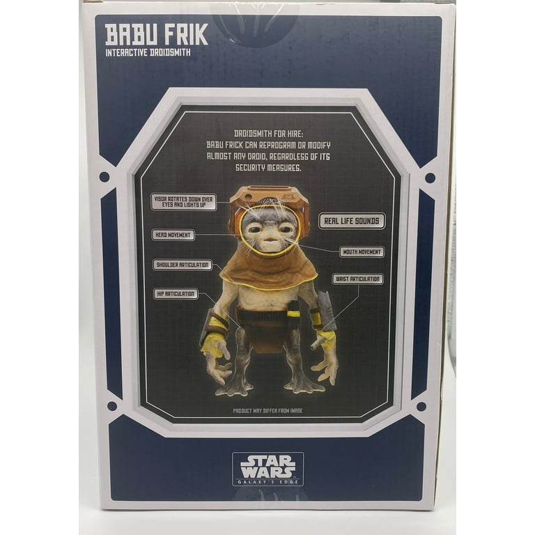 Disney Parks Star Wars Galaxy's Edge Babu Frik Interactive