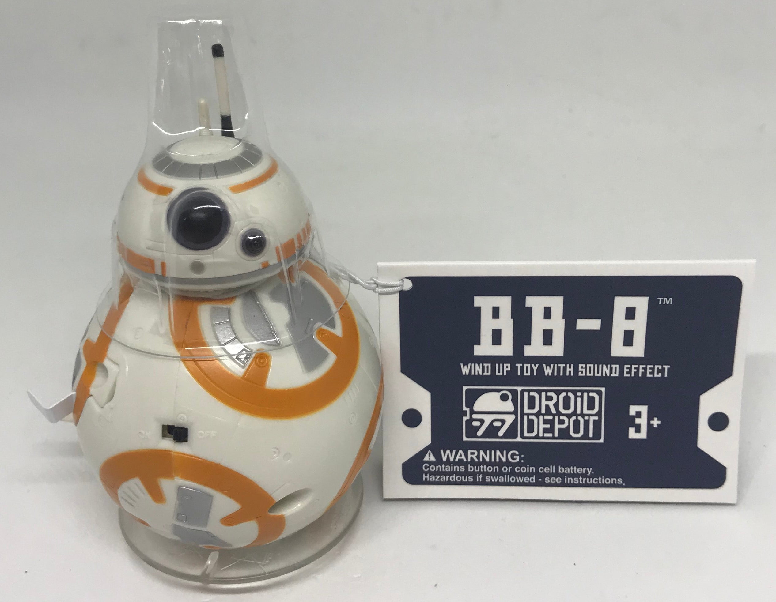 Disney Star Wars Galaxy Edge Droid Depot BB-8 Wind Up Toy, Sound