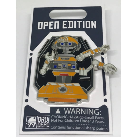 Disney Parks Star Wars Galaxy Edge Droid Depot RX Pivot Pin New with Card