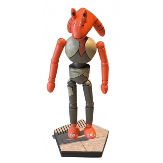 Disney Parks Star Wars Galaxy Edge Jar Jar Binks Posable Figure Toy