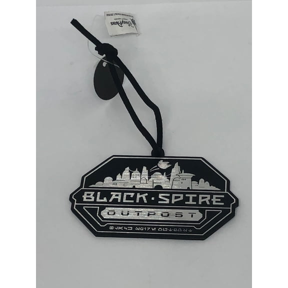Disney Parks Star Wars Galaxy's Edge Black Spire Outpost Metal Ornament New