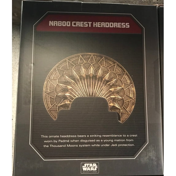 Disney Parks Star Wars Galaxy's Edge Naboo Crest Headdress New