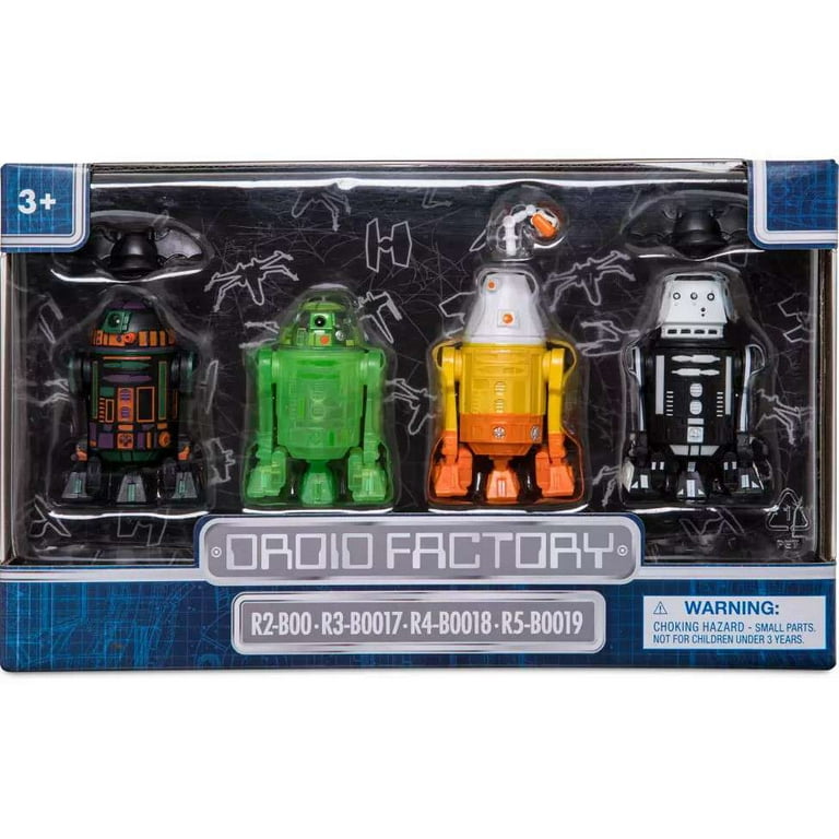 Disney Parks Star Wars Halloween Glow Droid Factory Toys Set