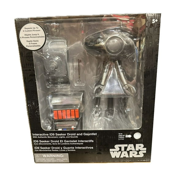 Disney Parks Star Wars Interactive ID9 Seeker Droid and Gauntlet New with Box