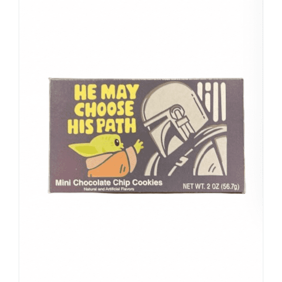 Disney Parks Star Wars Mandalorian Grogu Mini Chocolate Chip Cookies New