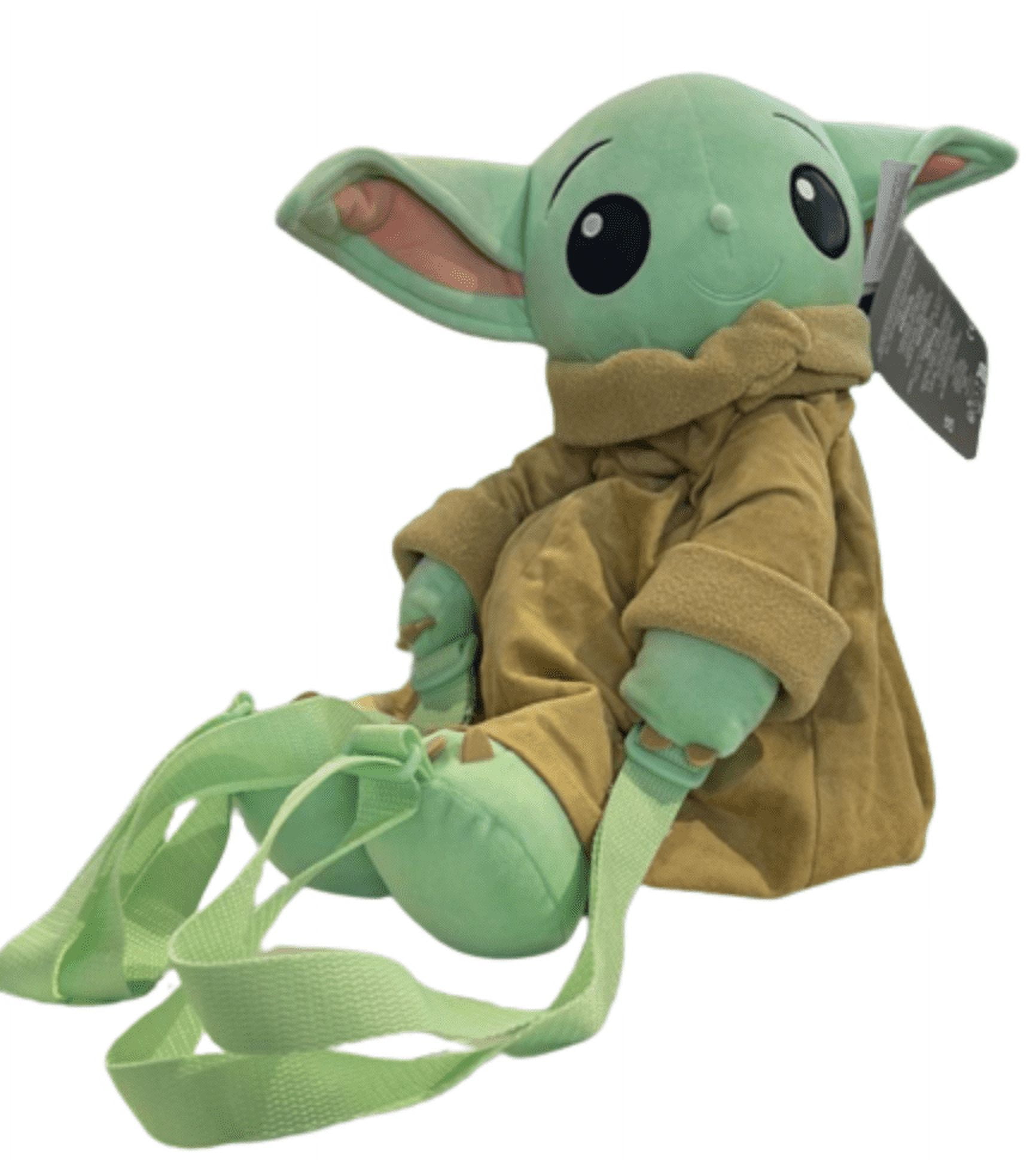 Disney Parks Star Wars Mandalorian The Child Yoda Backpack Plush New with Tag Walmart