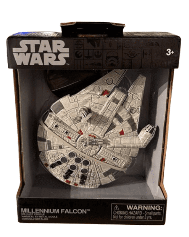 Disney Parks Star Wars Millennium Falcon Die-Cast Vehicle Toy New With Tag
