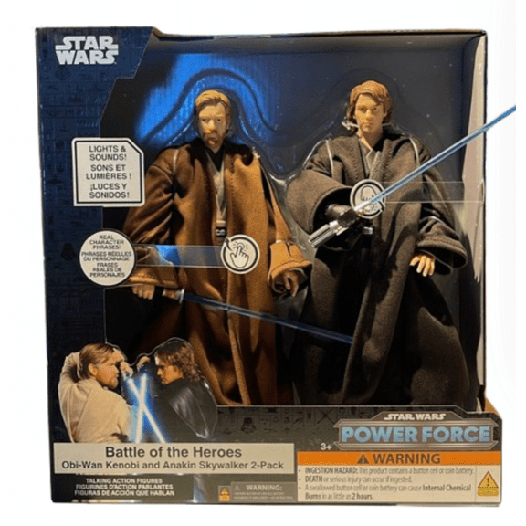 Disney Parks Star Wars Power Force Battle of Heroes Obi Skywaler New With Tag