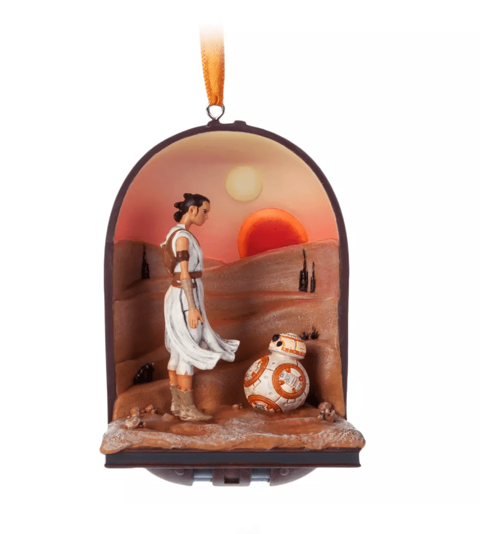 特撮 Star Wars FORCE AWAKENS 6 Piece Christmas Tree Ornament Set Featuring Kylo Ren BB-8 Captain Phasma Finn Rey and Star Wars The Force Awakens The Force Awakens Exclusive 11