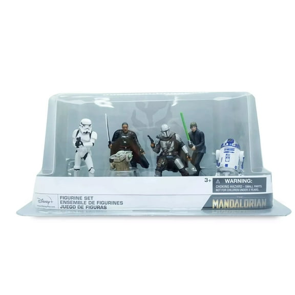 Disney Parks Star Wars The Mandalorian Action Figure Set, 6 Piece Pack