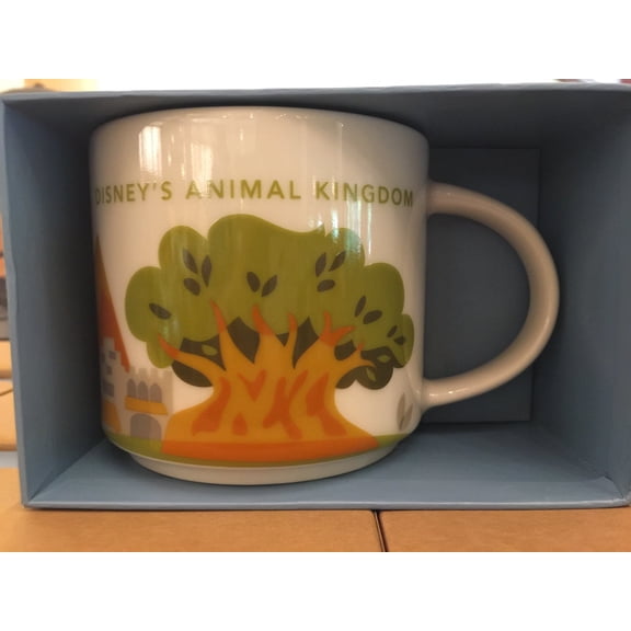 Disney Parks Starbucks You Are Here Animal Kingdom Coffe Mug