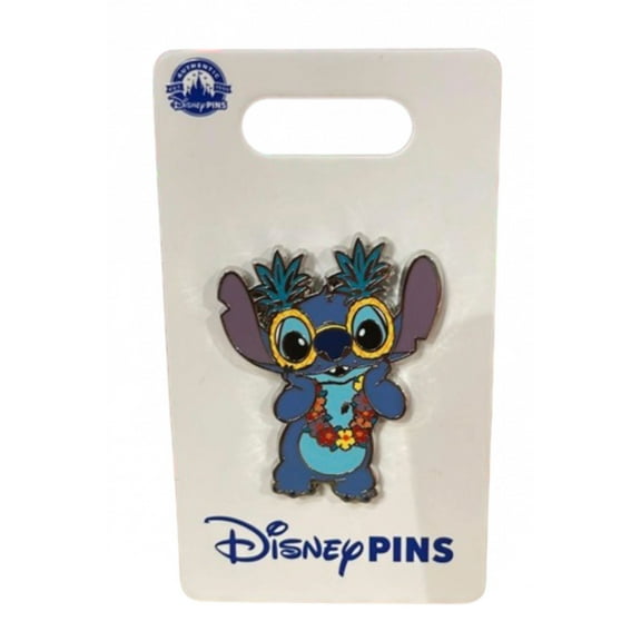 Disney Parks Stitch Hawaiian Pin New with Card