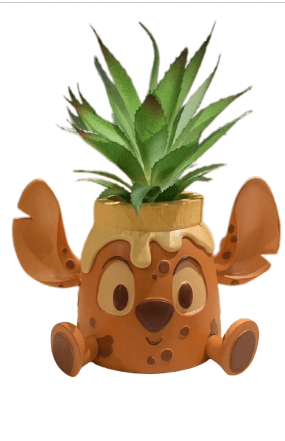 Disney Parks Stitch Munchlings Faux Succulent Planter New with Tag