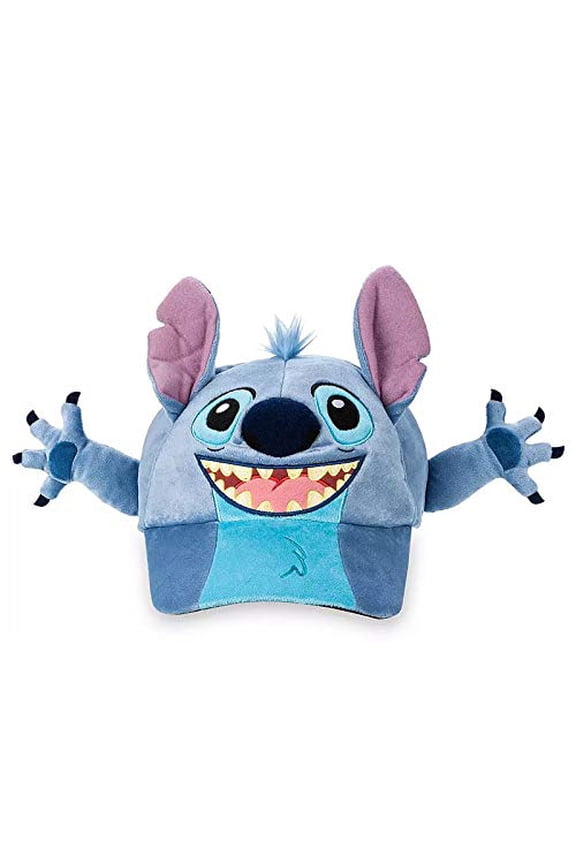 Parks Stitch Plush Baseball Hat Blue