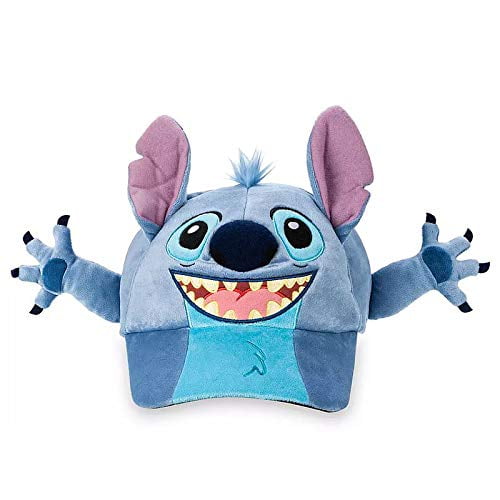 Disney Parks Stitch Plush Baseball Hat Blue
