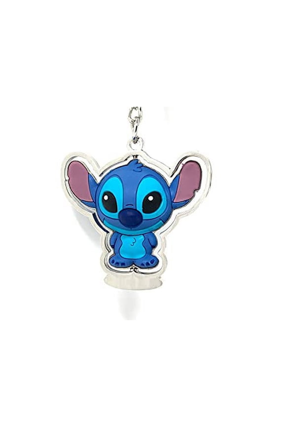 Disney Parks Stitch Spinner Keychain