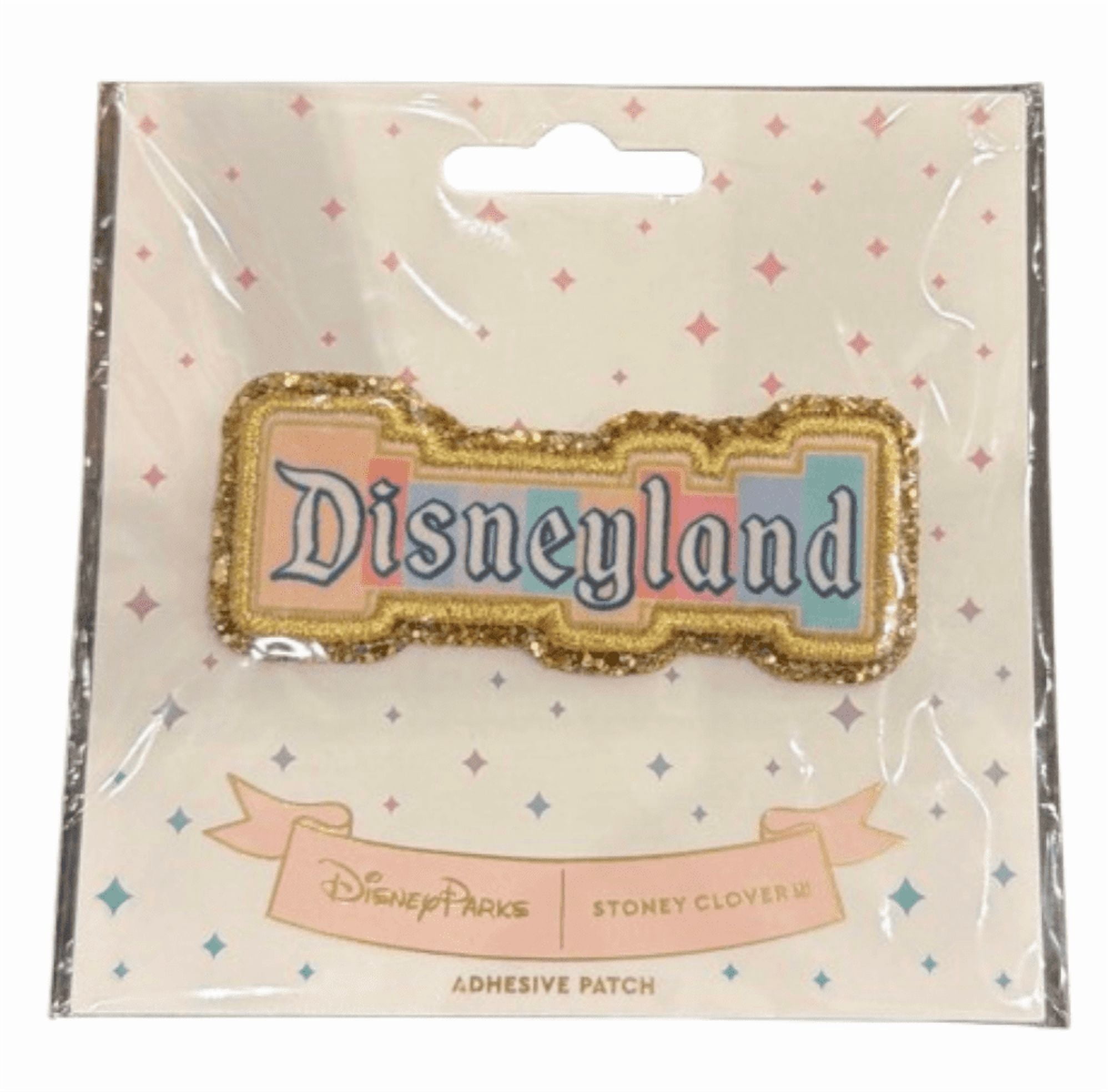 Disney Parks Stoney Clover Lane Adhesive Patch Disneyland Logo New With Tag
