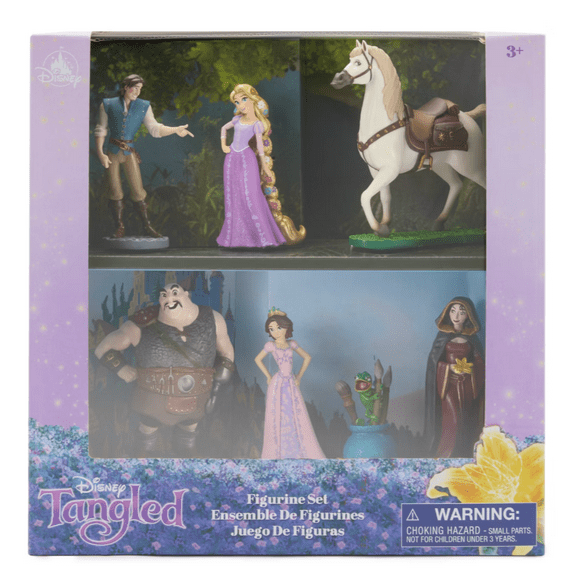 Disney Parks Tangled Deluxe Figurine Playset Toy New with Tag