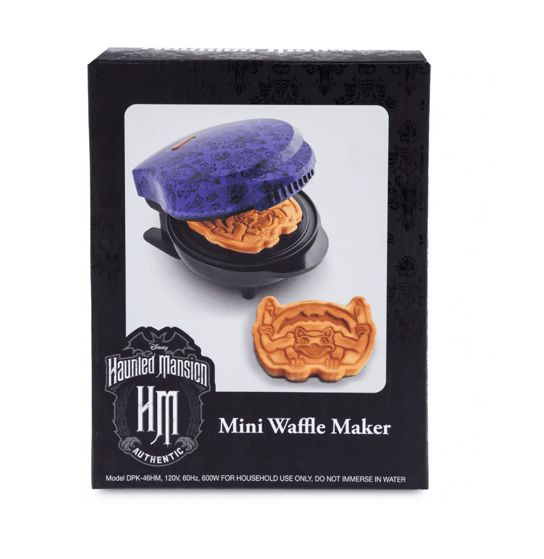 Disney Parks The Haunted Mansion Mini Gargoyle Waffle Maker New with Box