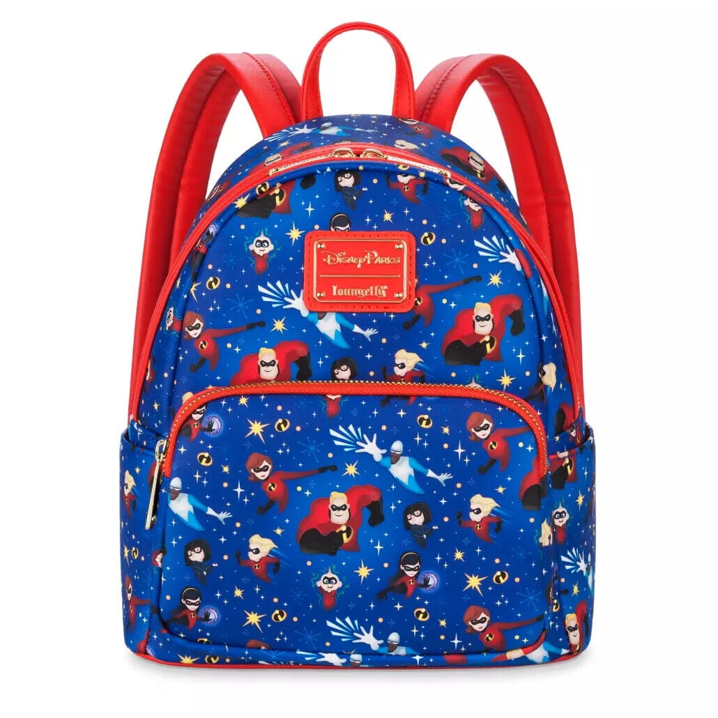 Disney Parks The Incredibles Loungefly Mini Backpack New Disney Parks The Incredibles Loungefly Mini Backpack New