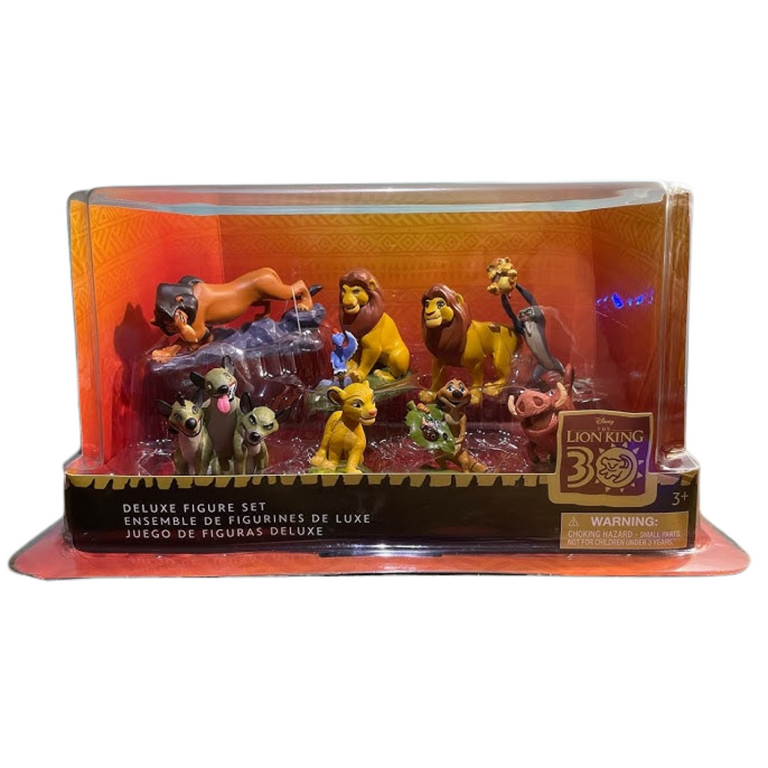 Disney Parks The Lion King 30th Anniversary Deluxe Figure Set New