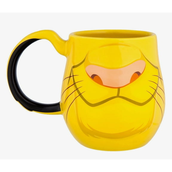 Disney Parks The Lion King Simba Ceramic Coffee Mug New