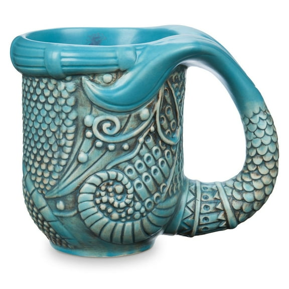 Disney Parks The Little Mermaid Ariel Nautical Art Nouveau Mug New