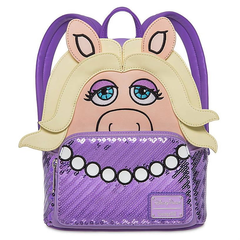 Disney Miss Piggy Mini Backpack, Simulated Leather, Sequined  display picture 3