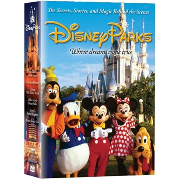 Disney Parks: The Secrets, Stories and Magic Behind the Scenes DVD NEW