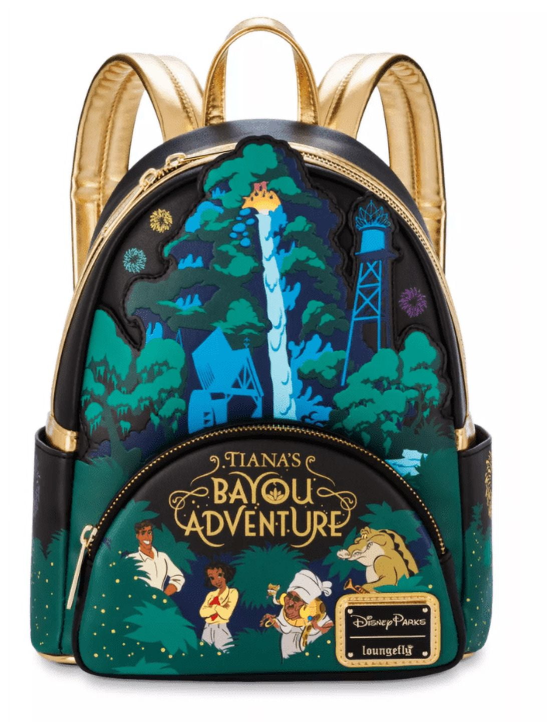 Disney Parks Tiana's Bayou Adventure Loungefly Mini Backpack New
