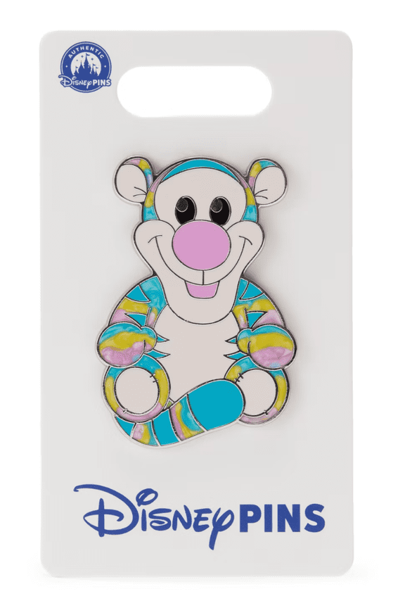 Tigger Tie-Dye Pin Winnie the Pooh New With Card