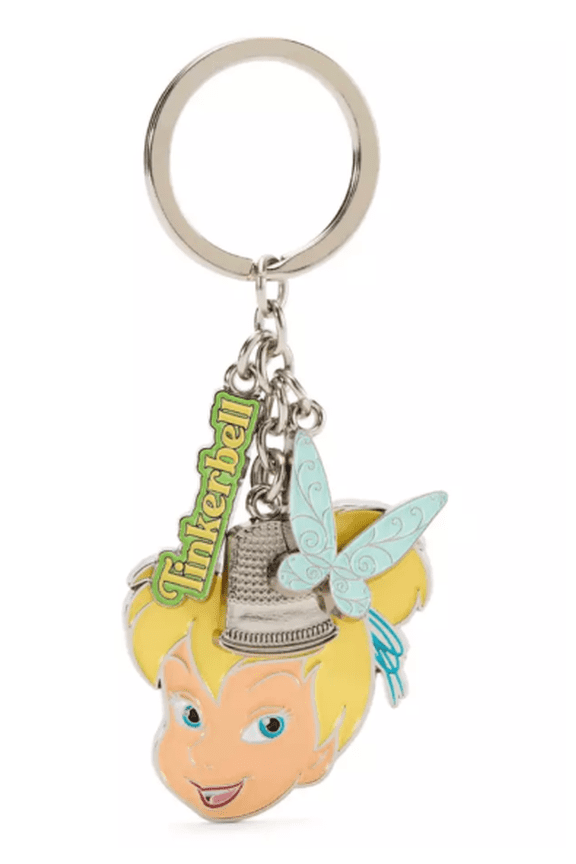 Tinker Bell Charm Keychain Peter Pan New With Tag
