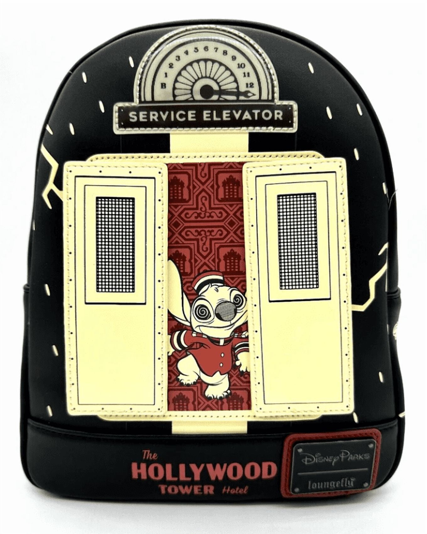 Disney Parks Tower of Terror Stitch Donald Mickey Loungefly